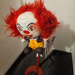 Pennywise Clown Toy Factory IT The Movie Scary Plush Doll Toy Halloween 6" F